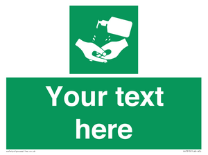 Custom Safe Condition Hand sanitiser